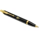 Ручка шариковая Parker IM Black GT BP Трезубец из колосков 22032_T059y Золотистый - изображение 3