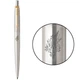 Ручка шариковая Parker JOTTER Stainless Steel GT BP Трезубец с пшеницей 16032_T066b - изображение 1