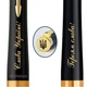 Ручка шариковая Parker URBAN Muted Black GT BP Трезубец на торце + Слава Україні 30035_T011y - изображение 2