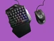 Ігрова Клавіатура з мишкою VHG V100 + A905 One-handed Gaming Keyboard Black+RGB (Bundle) - изображение 1