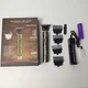 Аккумуляторная машинка для стрижки волос EM HAIR CLIPPER WS-T99 бритва триммер окантовочная для бороды 5 Вт сьемный аккумулятор GS-3995 - изображение 1