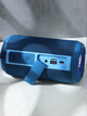 Портативная беспроводная Bluetooth-колонка TG-656 FM-радио/USB/TF с ремешком 8W Blue - изображение 4