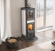 Чавунна піч-камін La Nordica La Nordica Forno White Infinity - зображення 2