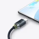 Кабель Baseus Crystal Shine Series Fast Charging Type-C 100W (1.2m) purple - изображение 4