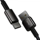 Кабель Baseus Tungsten Gold Fast Charging Lightning 2.4A (2m) black - изображение 5