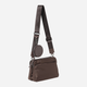 Torebka crossbody damska materiałowa Tatuum WALIA T2316.711 Brązowa (5900142287145) - obraz 4