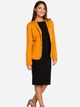Marynarka damska Stylove S154 M Żółta (5903068438646) - obraz 3