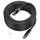 Патч корд мережевий кабель LAN RJ45 Borofone BUS01 gigabit ethernet cable 10M 1Gbps САТ6 - зображення 1