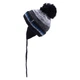 Шапка зимняя NANO F19TU265-Black_Dustgray серый с черным 52-54 см (F19TU265-Black_Dustgray-5/6x) - изображение 1