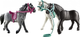 Zestaw figurek Playmobil Country Riding Lessons Horse Trio (4008789709998) - obraz 1