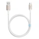Кабель Proove Dense Metal USB to Type-C 2.4A (1m) white - зображення 3
