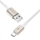 Кабель Proove Dense Metal USB to Type-C 2.4A (1m) white - зображення 4