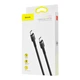 Кабель Baseus Cafule Type-C to Type-C PD 2.0 60W (1m) red/black - изображение 2