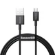 Кабель Baseus Superior Series Fast Charging Micro USB 2A (1m) black - зображення 1