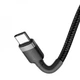 Кабель Baseus Cafule Type-C to Type-C PD 2.0 60W (1m) red/black - изображение 5