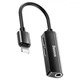 Перехідник AUX Baseus L52 Lightning to 2xLightning + 3.5mm black - зображення 6