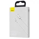 Кабель Baseus Superior Series Fast Charging Type-C 66W (1m) white - изображение 2