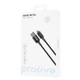Кабель Proove Dense Metal USB to Lightning 2.4A (1m) white - зображення 2