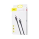 Кабель Baseus Cafule Type-C to Type-C PD 2.0 60W (2m) red/black - изображение 2