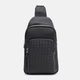Чоловічий шкіряний рюкзак Ricco Grande K16085bl-black - зображення 2