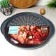 Круглая перфорированная форма для выпекания пиццы Ardesto 37*33*1.8см - изображение 2