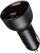 Ładowarki samochodowe Baseus Superme Digital Display PPS Dual Quick Charger Car Charger Black (CCZX-01) - obraz 1