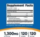 Масло примулы вечерней Nutricost Evening Primrose Oil 120 капсул - изображение 2