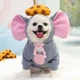 Толстовка для собак с ушками "СИМПАТЯЖКА" Grey Size S - изображение 5