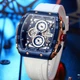 Мужские часы Curren 8442 Blue-Gold-White - изображение 4