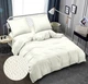 Комплект постельного белья Zastelli IVORY-CREAM жатка двуспальный 175х210 Кремовый - изображение 1