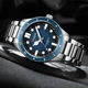 Мужские часы Curren 8450 Silver-Blue (A-041369) - изображение 3