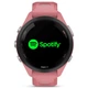 Спортивные часы GARMIN Forerunner 265S Black Bezel with Light Pink Case and Light Pink/Whitestone Silicone Band - изображение 5