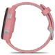 Спортивные часы GARMIN Forerunner 265S Black Bezel with Light Pink Case and Light Pink/Whitestone Silicone Band - изображение 7