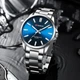 Мужские часы Curren 9090 Silver-Blue - изображение 2