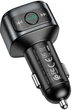 Автомобильный FM модулятор Hoco E67 18Wmax (QC3.0 + 2 USB + BT5.0) Black (34575) - изображение 4