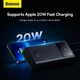Внешний аккумулятор повербанк power bank Baseus Star-Lord Digital Display 30000mAh USB/Type-C, PD/QC, 22.5W/3A - изображение 5