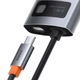 USB-хаб Baseus Metal Gleam Series 6-in-1 Type-C gray - изображение 10