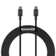 Кабель Baseus Superior Series Fast Charging Type-C to Type-C PD 100W (2m) black - изображение 1