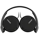 Навушники Sony MDRZX110AP On-ear Mic Чорний (MDRZX110APB.CE7) - изображение 2