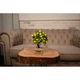 Штучна квітка в горщику Decoramo, 18*24см, (DC-4) (65638-16) - зображення 2