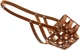 Намордник м'який Collar №5 (кавказька вівчарка, московська сторожова, ньюфаундленд) Коричневий (06326Collar) - зображення 1