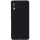 Чехол Fiji Full Soft Premium для Motorola E13 противоударный бампер с микрофиброй Black - изображение 2