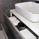 Тумба с раковиной REXON Ombra RX99CG/100 Glossy White/Espresso - изображение 11