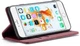 Чохол книжка Caseme з магнітом для iPhone 7 / 8 бордовий гаманець - зображення 3
