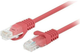 Patchcord Lanberg Cat 6 UTP 1.5 m Red (5901969436099) - obraz 1