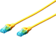 Patchcord Digitus UTP Cat 5e 30 m Yellow (4016032318712) - obraz 1