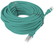 Patchcord Lanberg UTP Cat 6 15 m Green (5901969409253) - obraz 1