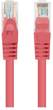 Patchcord Lanberg UTP Cat 5e 0.5 m Red (5901969422597) - obraz 1