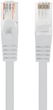 Патч-корд Lanberg UTP Cat 6 0.5 м Grey (5901969434255) - зображення 1