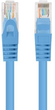 Patchcord Lanberg UTP Cat 6 1 m Blue (5901969435900) - obraz 2